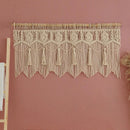 Axyaa Macrame Cotton Door Curtain Wall Hanging Art Tapestry Boho Decoration