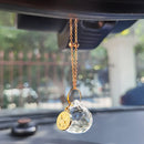 Axyaa Sun Prism Crystal Suncatcher Rainbow Glass Car Window Garden Decoration