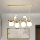 Axyaa Bird Ball Design Ceiling Chandelier for Home Interior Decoration