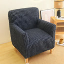 Axyaa Seersucker Fabric Sofa Cover - Simple, Anti-Scratch, All-Inclusive