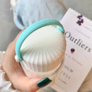 Axyaa Mini Glass Shaker Cup with Handle and Lid