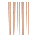 Axyaa Wooden Chopsticks, Natural Wood, Reusable, Eco-Friendly, 22cm, Set of 2/5 Pairs