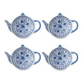 Axyaa Ceramic Pot Seasoning Dish Set - Creative Tableware for Tea, Dim Sum, Snacks