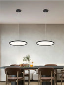 Axyaa Disc LED Pendant Lights Modern Stylish for Restaurant Bar Cafe Living Room