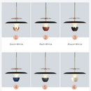 Axyaa LED Pendant Light: Colourful Ceiling Chandelier for Kitchen, Dining Room, Bedroom
