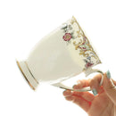 Axyaa Bone  Espresso Mug: Vintage Cute Coffee Gift Present