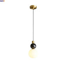 Axyaa Glass Ball LED Pendant Light in Modern Nordic Design