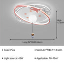 Axyaa Astronaut LED Ceiling Light for Modern Kids Room, Nordic Design, Home Decor Lighting