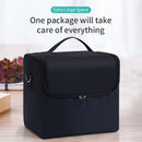 Axyaa 4 Tier Makeup & Nail Organizer Train Case