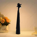 Axyaa Slim USB Rechargeable LED Desk Lamp - Tricolored, Portable, Dimmable