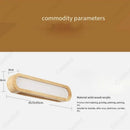 Axyaa LED Wood Wall Lamp with Acrylic Shade for Elegant Home Lighting