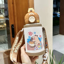 Axyaa Kids 500ML Stainless Steel Insulated Cup with Cute Cartoon Design