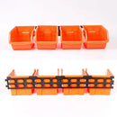 Axyaa 8-Piece ABS Tool Box Set for Workshop and Garage Organization