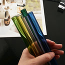 Axyaa 12mm Glass Straw Set for Bubble Tea Milk Smoothies Cocktails