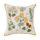 Axyaa Floral Embroidered Pillow Cover 45x45cm for Home Decoration