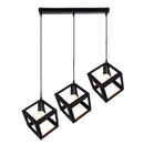 Axyaa Square Chandelier: Stylish Ceiling Light Fixture for Kitchen and Bedroom