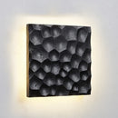 Axyaa Travertine Stone Wall Sconce Light for Indoor/Outdoor, Natural Stone Lamp for Home and Garden