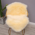Axyaa Faux Sheepskin Soft Area Rug | Fluffy Wool Chair Sofa Cushion