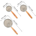 Axyaa Stainless Steel Filter Spoon Fine Mesh Strainer Colander Sieve Kitchen Tools