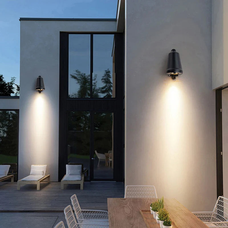 Axyaa Nordic LED Wall Lamp: Waterproof Sconces for Indoor & Outdoor Living