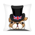 Axyaa London Guard Street Scene Cushion Cover - Cute Cartoon Design