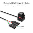 Axyaa Desktop PC Power Button Switch with Extension Cable