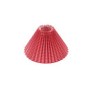Axyaa Pleated Fabric Lampshade with Metal Frame in Various Colors