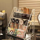 Axyaa Acrylic Makeup Organizer with 4 Layers for Cosmetics and Dressing Table Storage