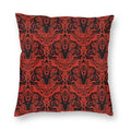 Axyaa Hail Satan Pattern Sofa Cushion Cover Pillowcase Home Decoration Party Car Bedding
