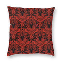 Axyaa Hail Satan Pattern Sofa Cushion Cover Pillowcase Home Decoration Party Car Bedding