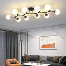 Axyaa Dining Room Chandelier Pendant Lights Ceiling Lamps Glamorous Indoor Lighting