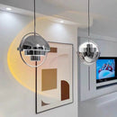 Axyaa Rotating Ball Pendant Light: Nordic Ins Style Chandelier for Restaurant, Bar, and Cafe