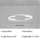 Axyaa LED Round Chandelier for Home Decor in Living Room, Dining Room - Simple Design