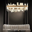 Axyaa Modern LED Chandelier for Home Indoor Decor