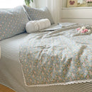 Axyaa Lace Summer Cooling Duvet with Soybean Fiber Cover