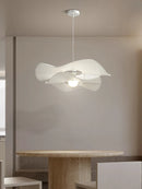 Axyaa Nordic Minimalist Fabric LED Ceiling Chandelier for Home Decor