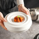 Axyaa Round Dim Sum Plate for High-end Dining Experience