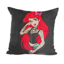Axyaa Cartoon Girl Hip Hop Cushion Cover for Stylish Home Decor