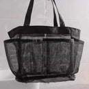 Axyaa Shower Caddy Tote: Quick Dry Hanging Bath Organizer for College Dorm, Gym, Camp