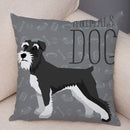 Axyaa Cartoon Dog Pet Animal Pillowcase