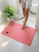 Axyaa Super Soft Fluffy Bathroom Rug Ultra Absorbent Non-Slip Plush Shower Carpet