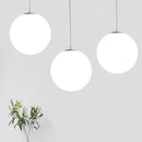 Axya Modern 3-Head 5-Head Glass Ball Pendant Light for Industrial Home Lighting