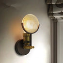 Axyaa Modern Glass LED Wall Sconce for Bedroom and Living Room