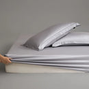 Axyaa Cotton Solid Color Single Fitted Sheet, Soft & Skin-Friendly