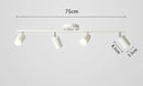 Axyaa Modern GU10 LED Spotlight Ceiling Lights White Black Luminaires