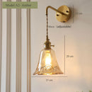 Elegant Vintage Brass Socket Wall Sconce by Axyaa for Bedroom Hotel Dining Room
