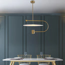 Axyaa Black/Gold Iron Nordic Chandelier for Home Decor & Kitchen Lighting