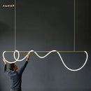 Axyaa Nordic Light Luxury Chandelier LED Light Bar