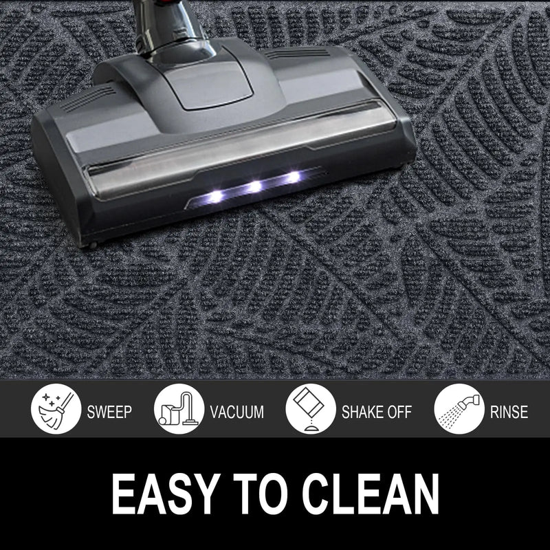 Axyaa Rubber Entrance Doormats: Non-slip Heavy Duty Outdoor Mats