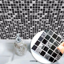 Axyaa Kitchen Bathroom Mosaic Tile Sticker Splashback Decoration Self-Adhesive Wall Panel